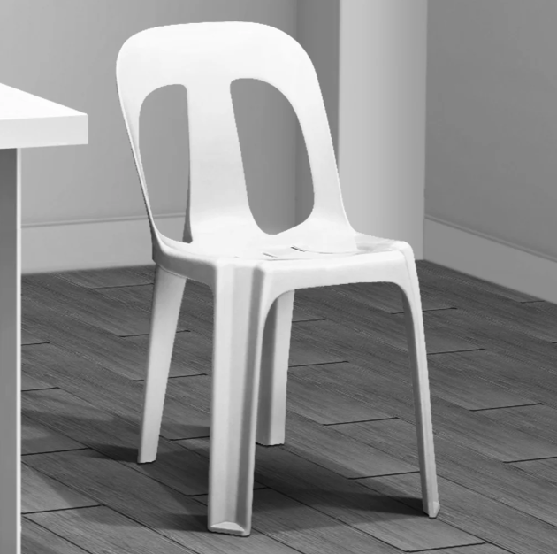 Essential White Bistro Chair