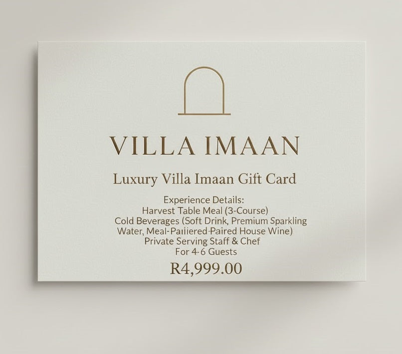 Luxury Villa Imaan Gift Card